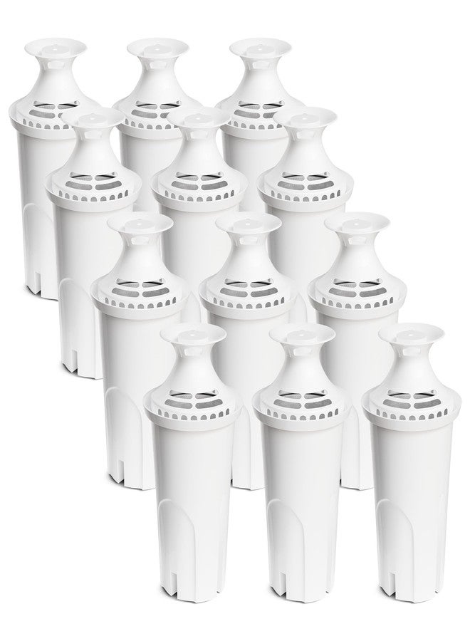 DESENRUIS Water Filter Replacement Compatible with Brita Water Pitchers and Dispensers, by DESENRUIS for Classic 35557, OB03, Mavea 107007, Reduce Chlorine and Bad Taste, BPA free, Pack of 12 - Image 1